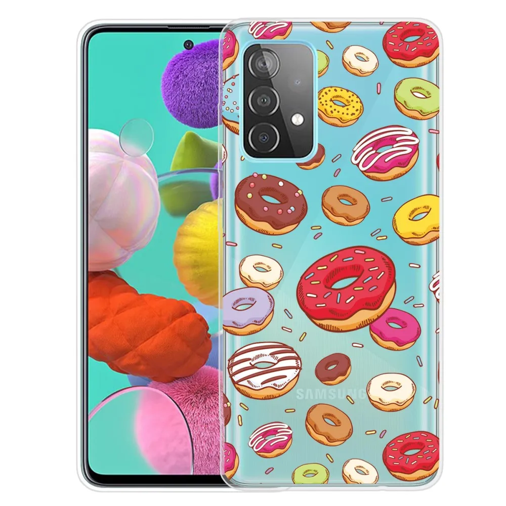 Deco Samsung Galaxy A53 5G case - Doughnut