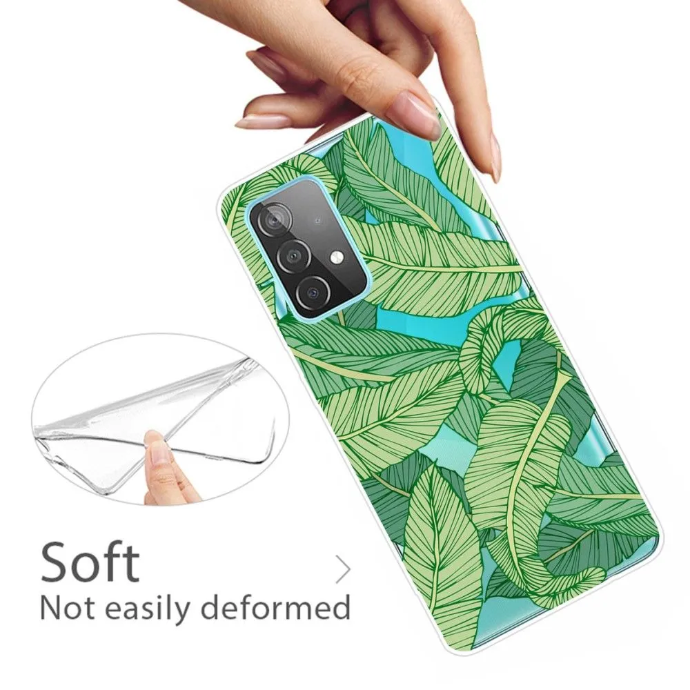 Deco Samsung Galaxy A53 5G case - Green Leaves