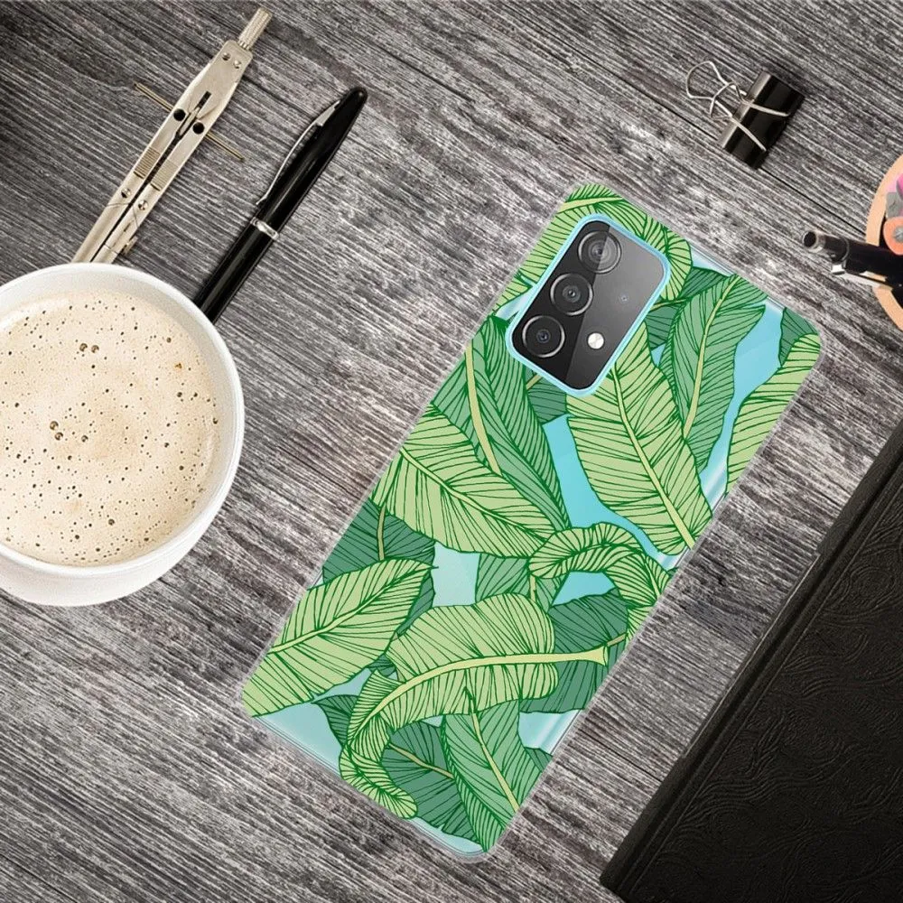 Deco Samsung Galaxy A53 5G case - Green Leaves