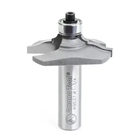 Door Edge - Front Face Edge Router Bit | 1⁄8 x 31⁄64 Radius x 1 3⁄4 Dia x 7⁄16 x 1⁄2" Shank | 49537 | 738685495377