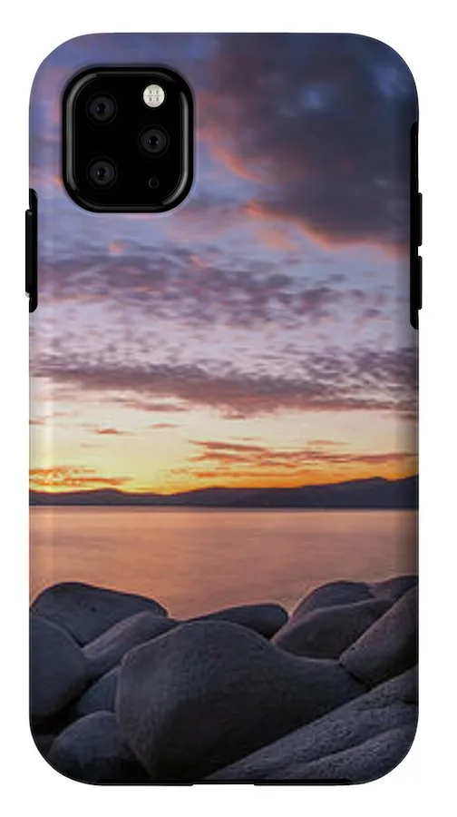 East Shore Cove Panorama By Brad Scott - Phone Case