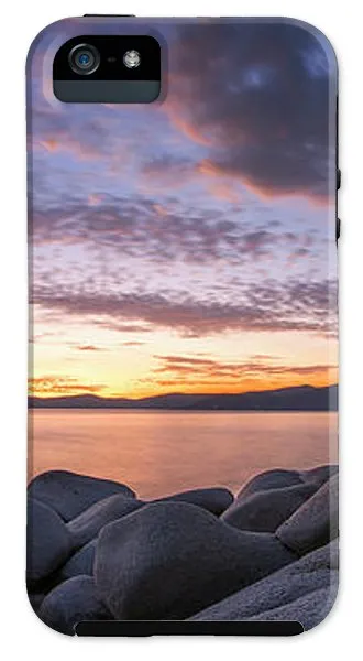 East Shore Cove Panorama By Brad Scott - Phone Case