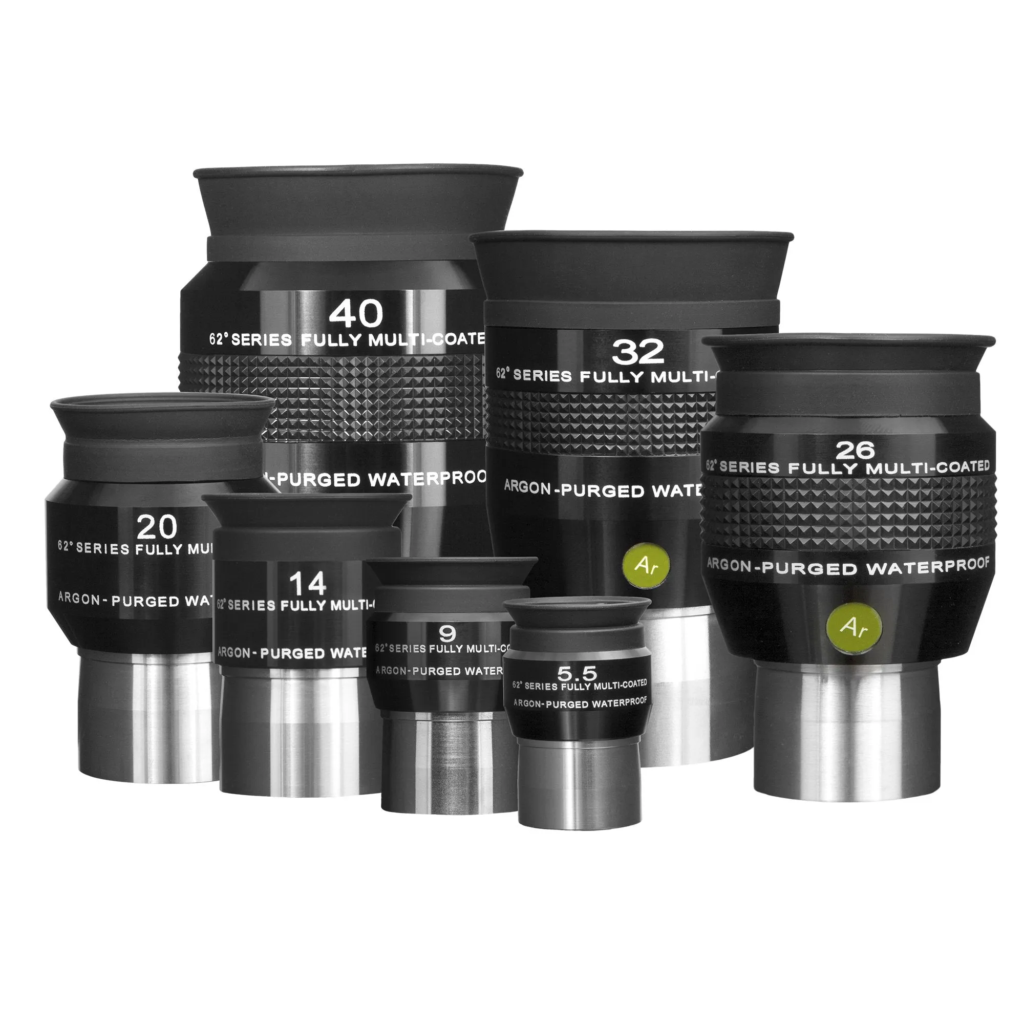 Explore Scientific 62° Waterproof Eyepiece Kit