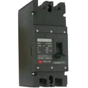 FGM6DC-2PL-320 250A, 2 Pole DC Moulded Case Circuit Breaker (MCCB) Fixed Type 20kA 250 Amp, 1000VDC