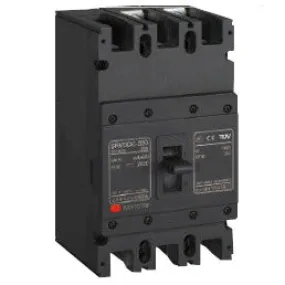 FGM6DC-3PLC-320 200A, 3 Pole DC Moulded Case Circuit Breaker (MCCB) Fixed Type 25kA 200 Amp, 1500VDC, 3 POLE CONNECTING TYPE