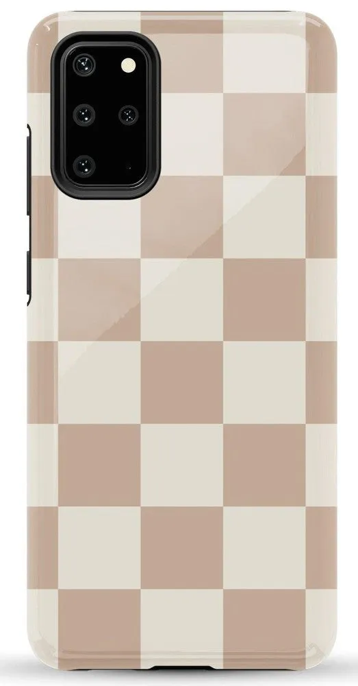 Fit Check | Neutral Checkerboard Samsung Case