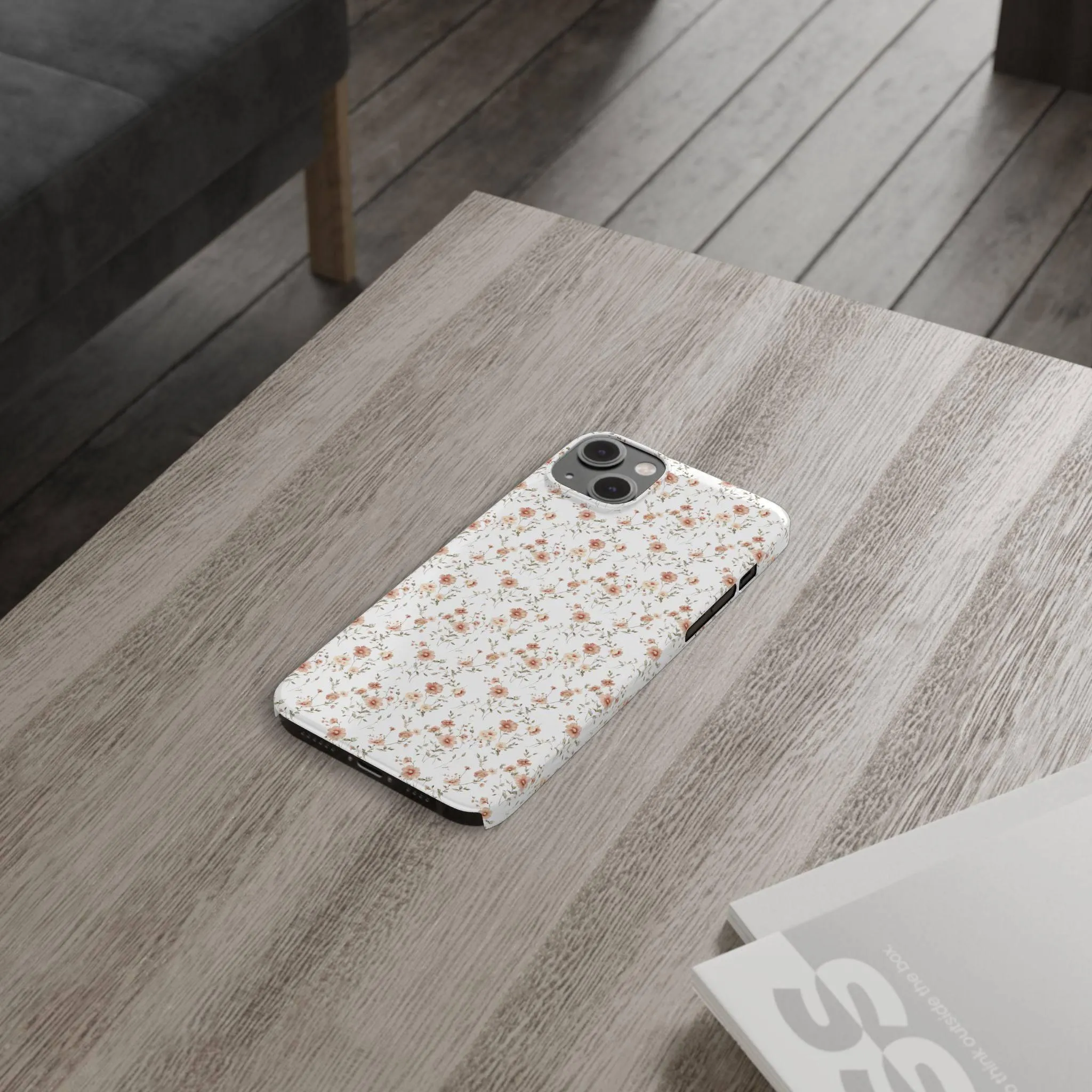 Floral Slim Phone Case