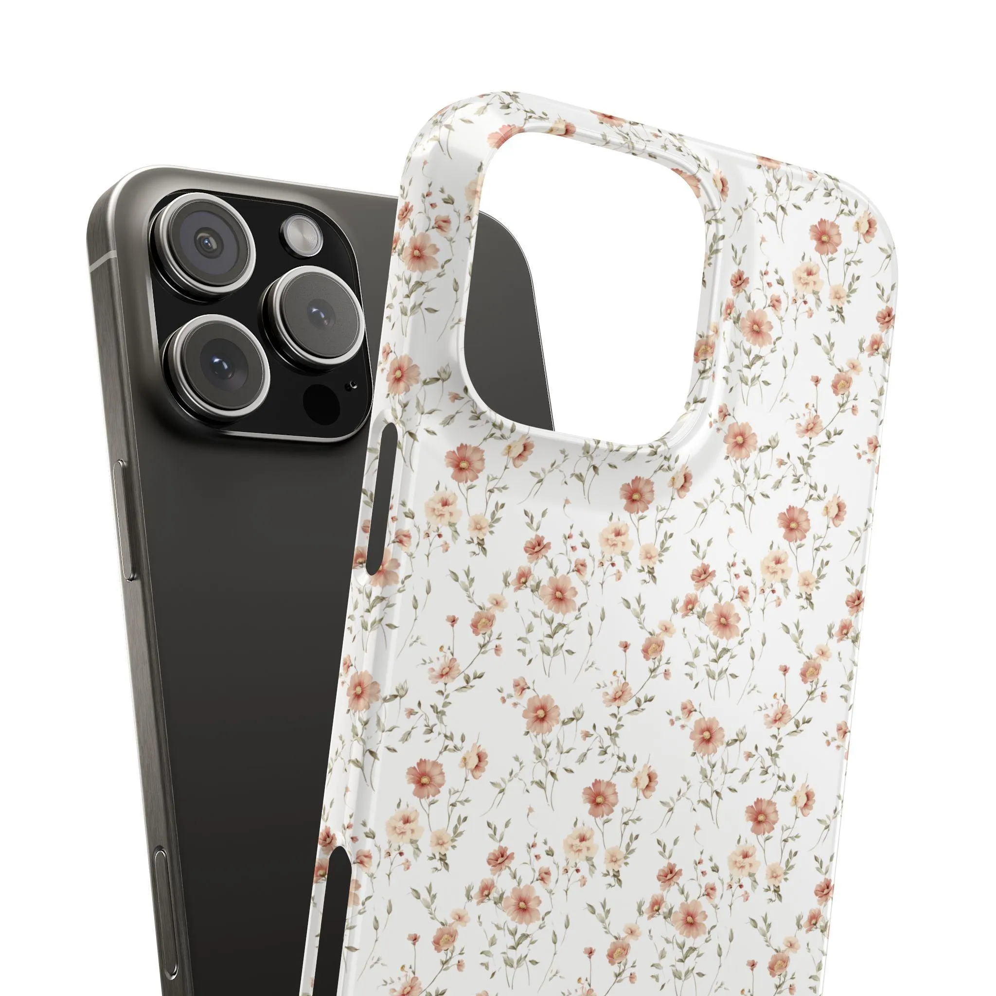 Floral Slim Phone Case