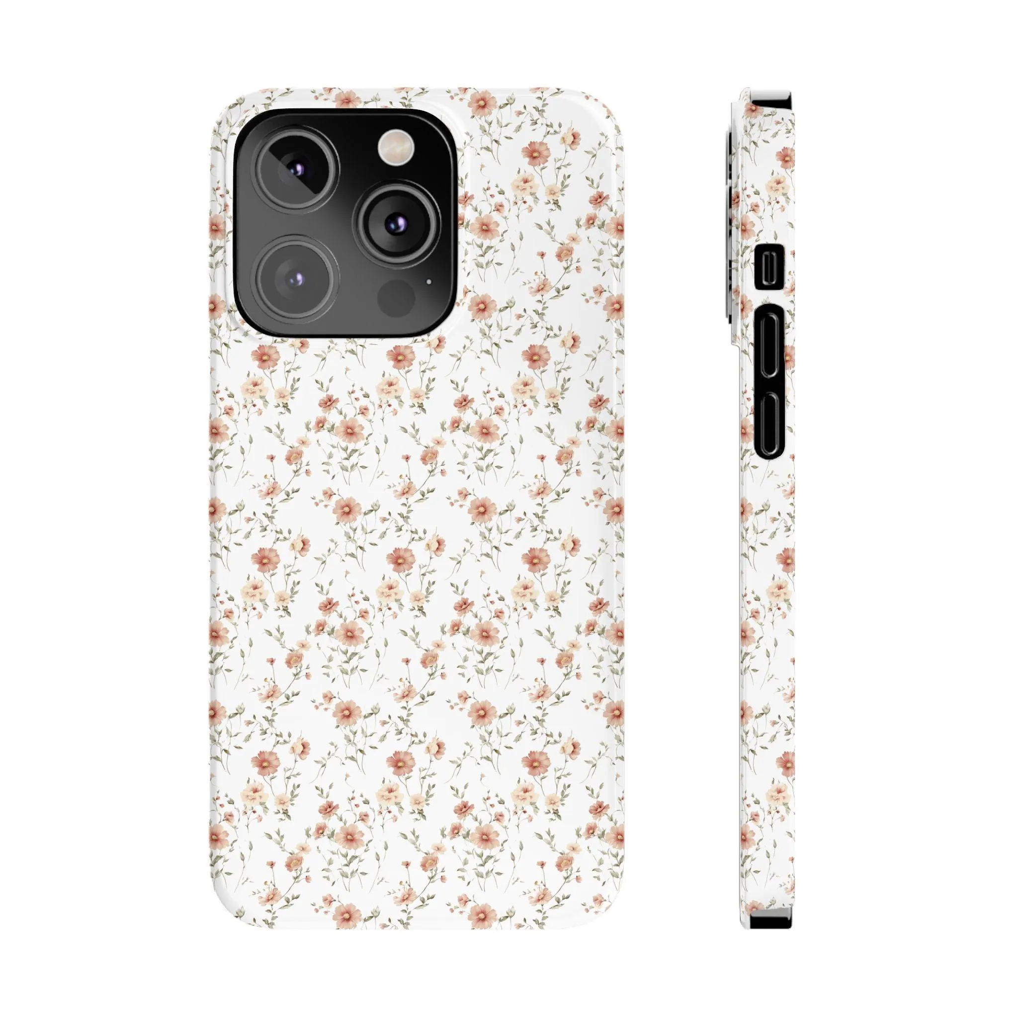 Floral Slim Phone Case