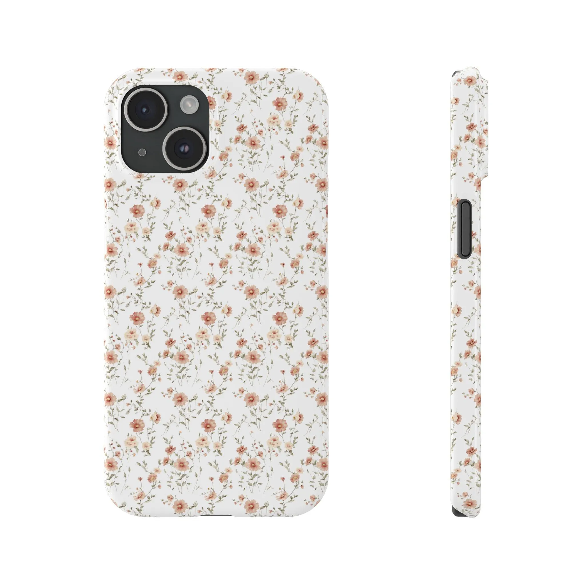 Floral Slim Phone Case