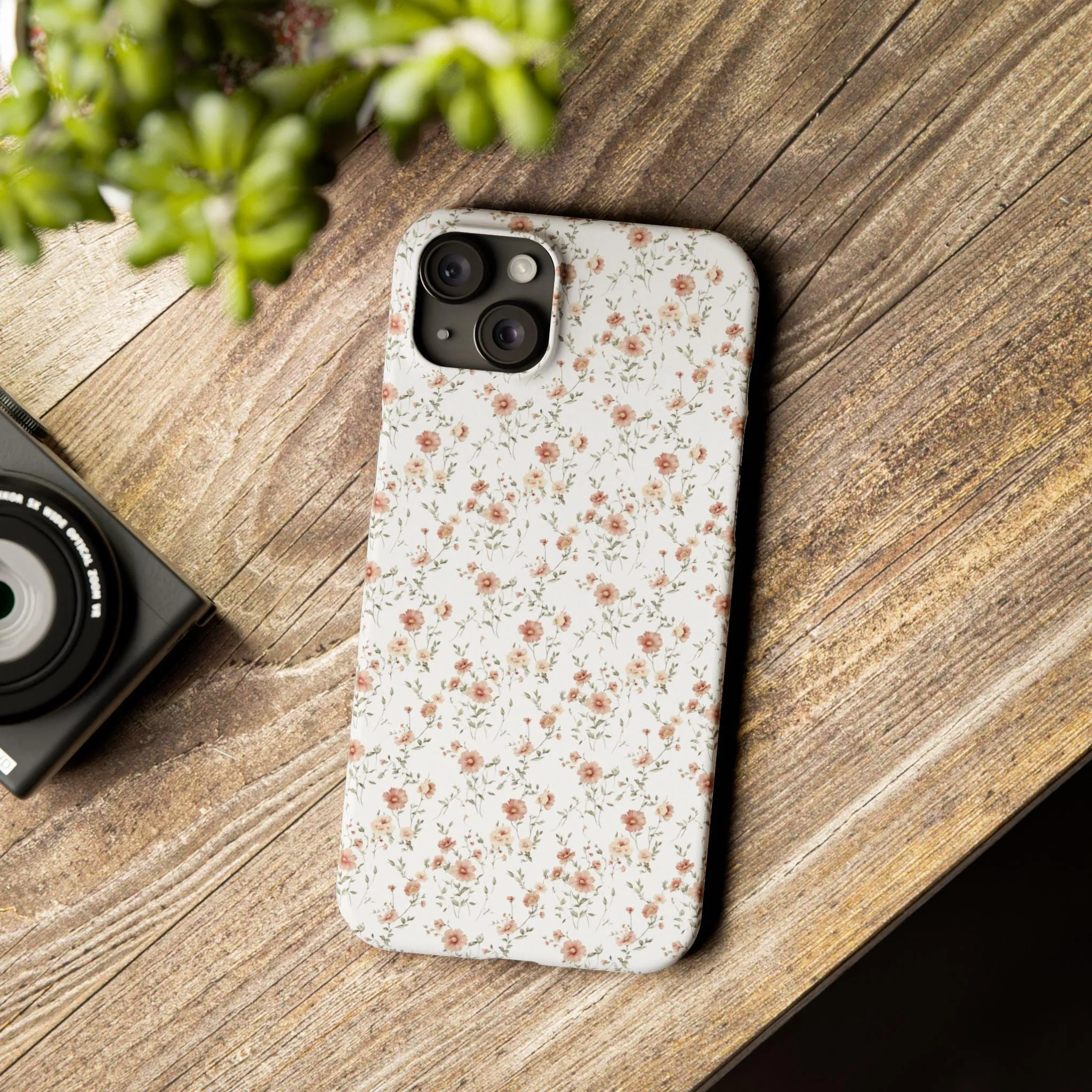 Floral Slim Phone Case