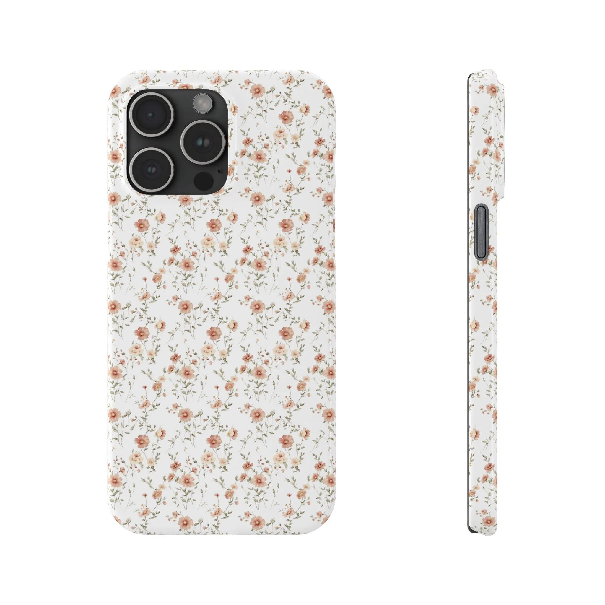 Floral Slim Phone Case