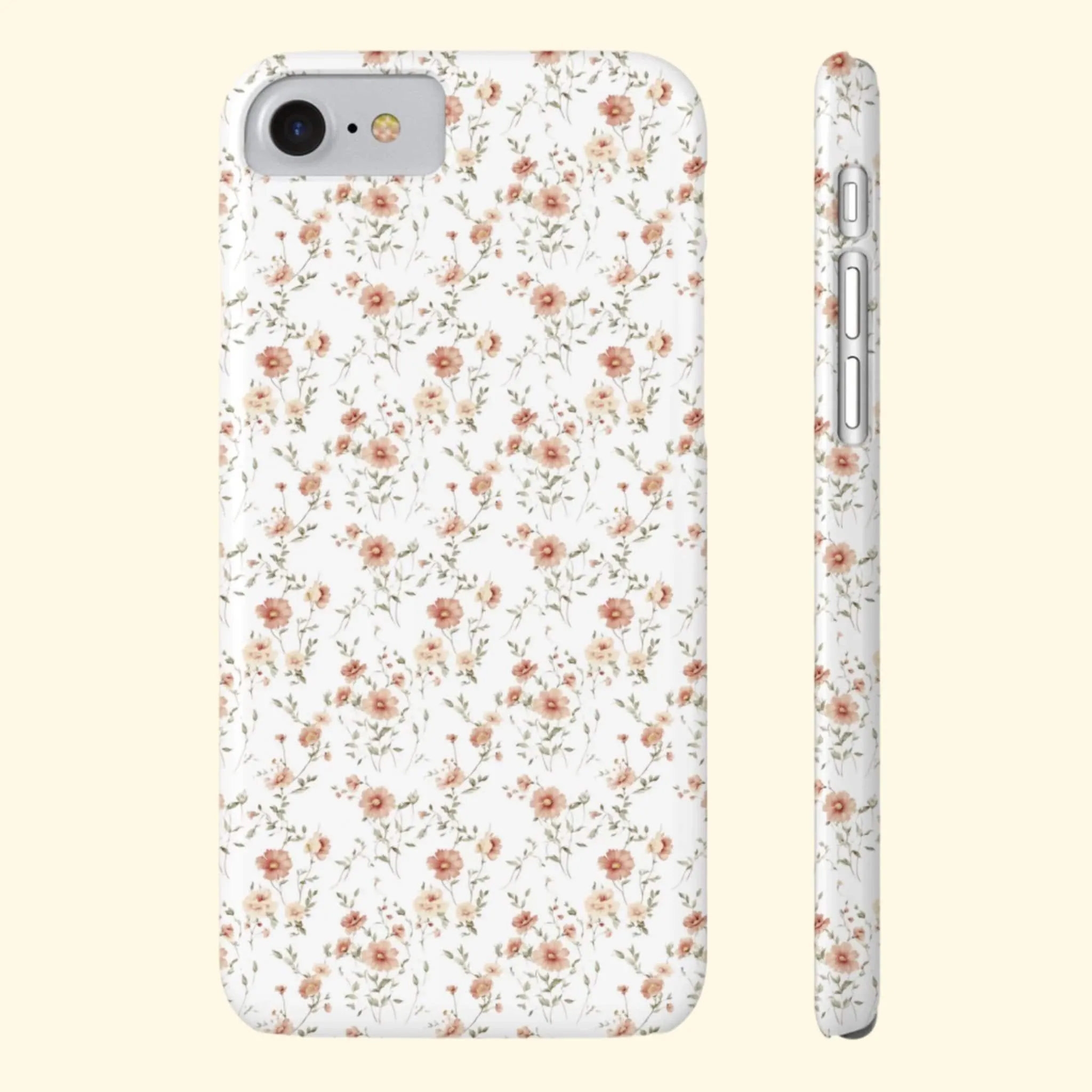 Floral Slim Phone Case