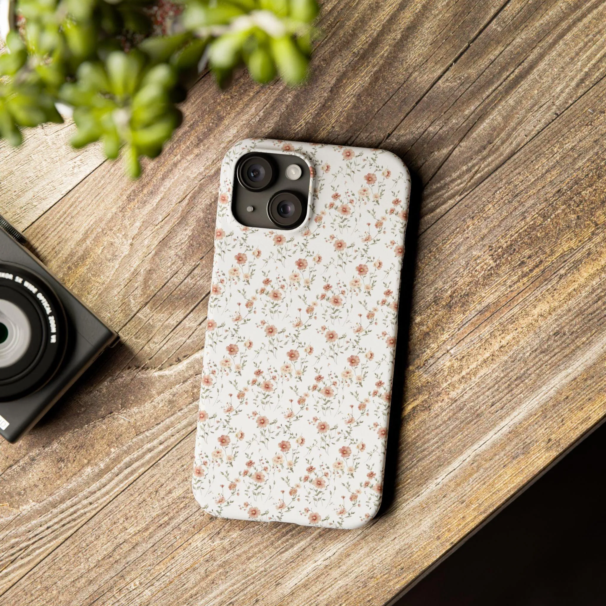 Floral Slim Phone Case