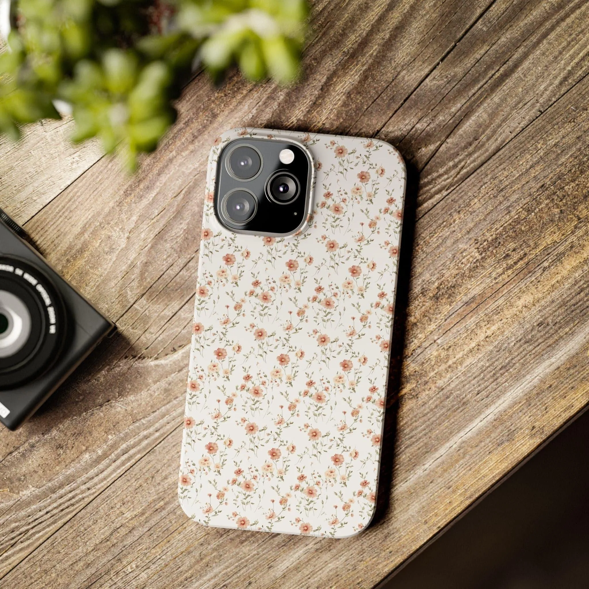 Floral Slim Phone Case