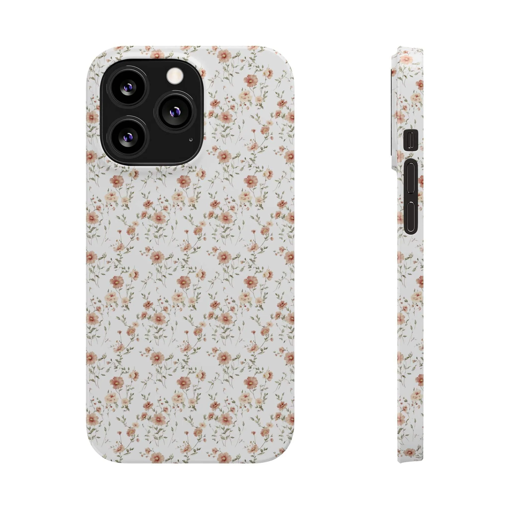 Floral Slim Phone Case