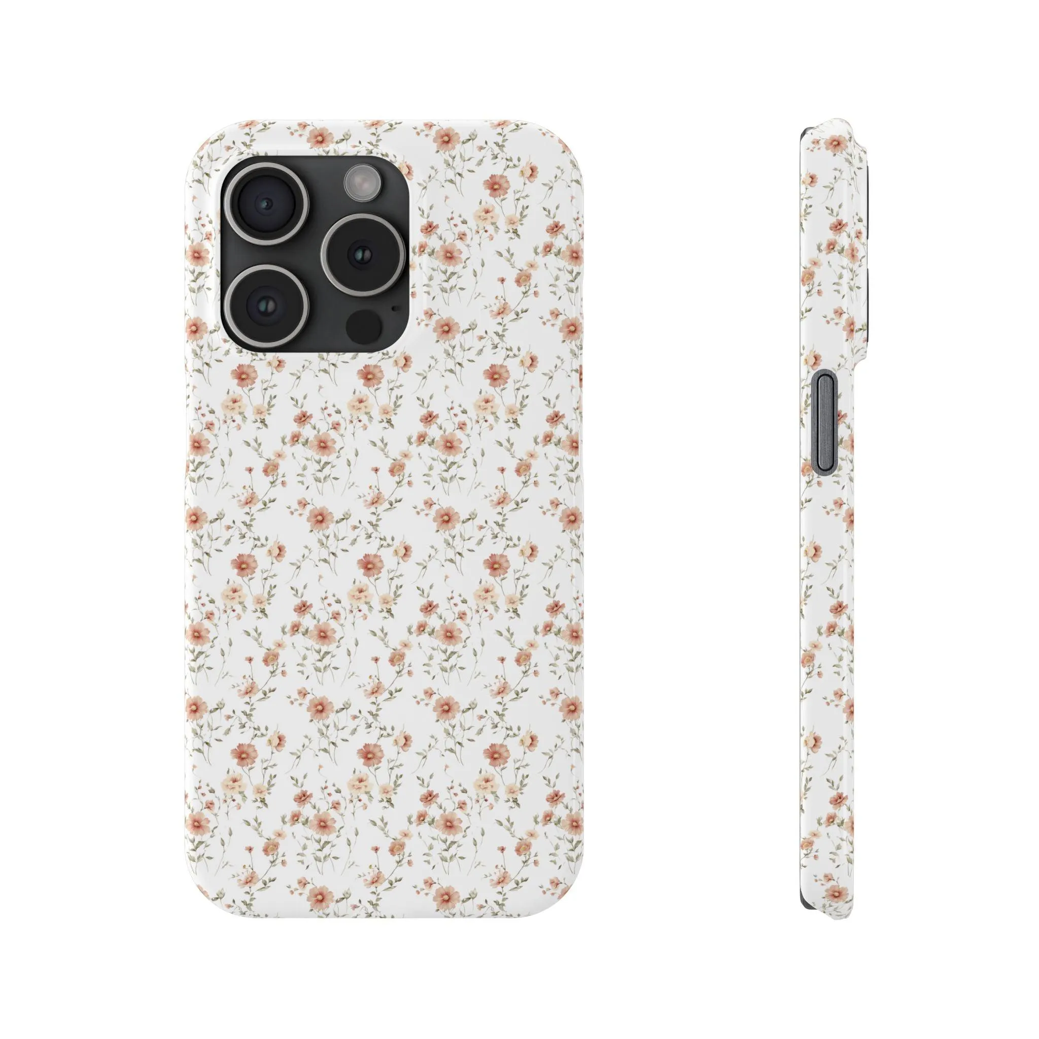 Floral Slim Phone Case