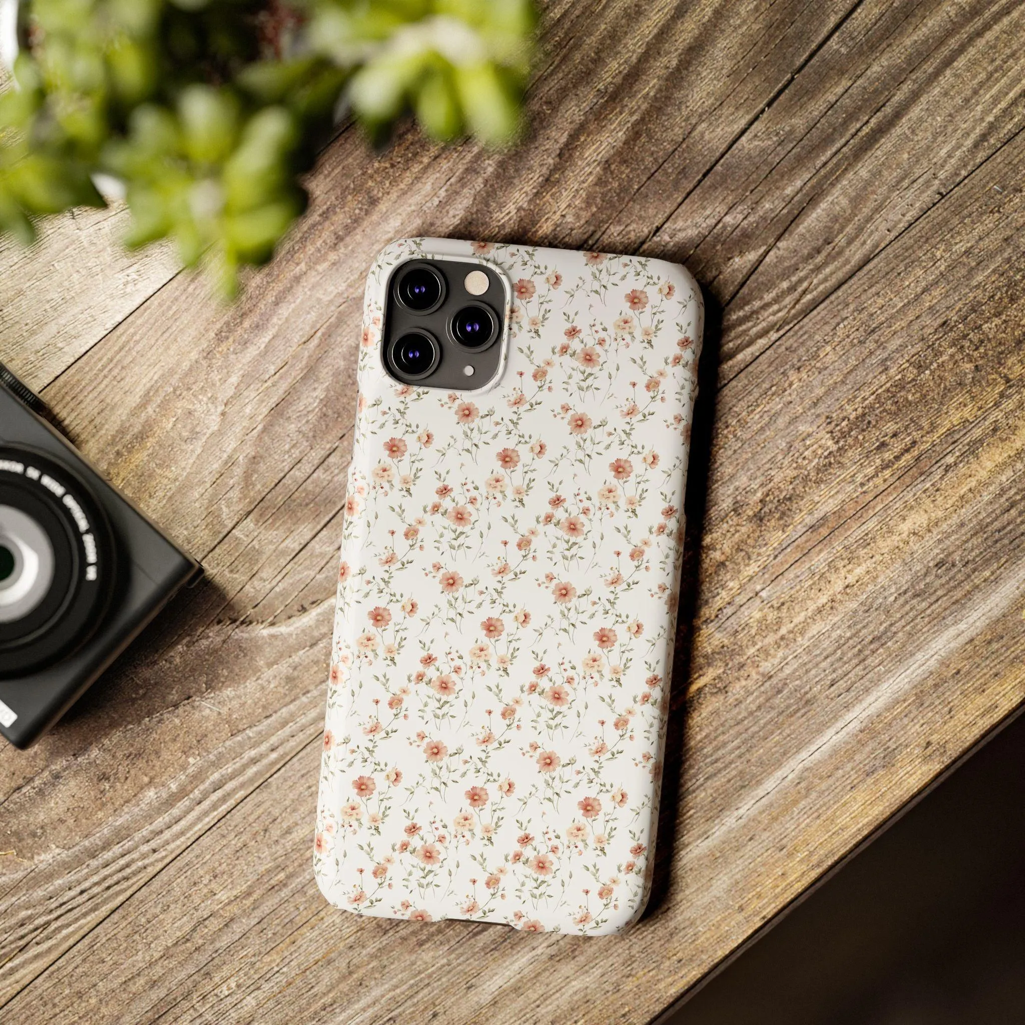 Floral Slim Phone Case