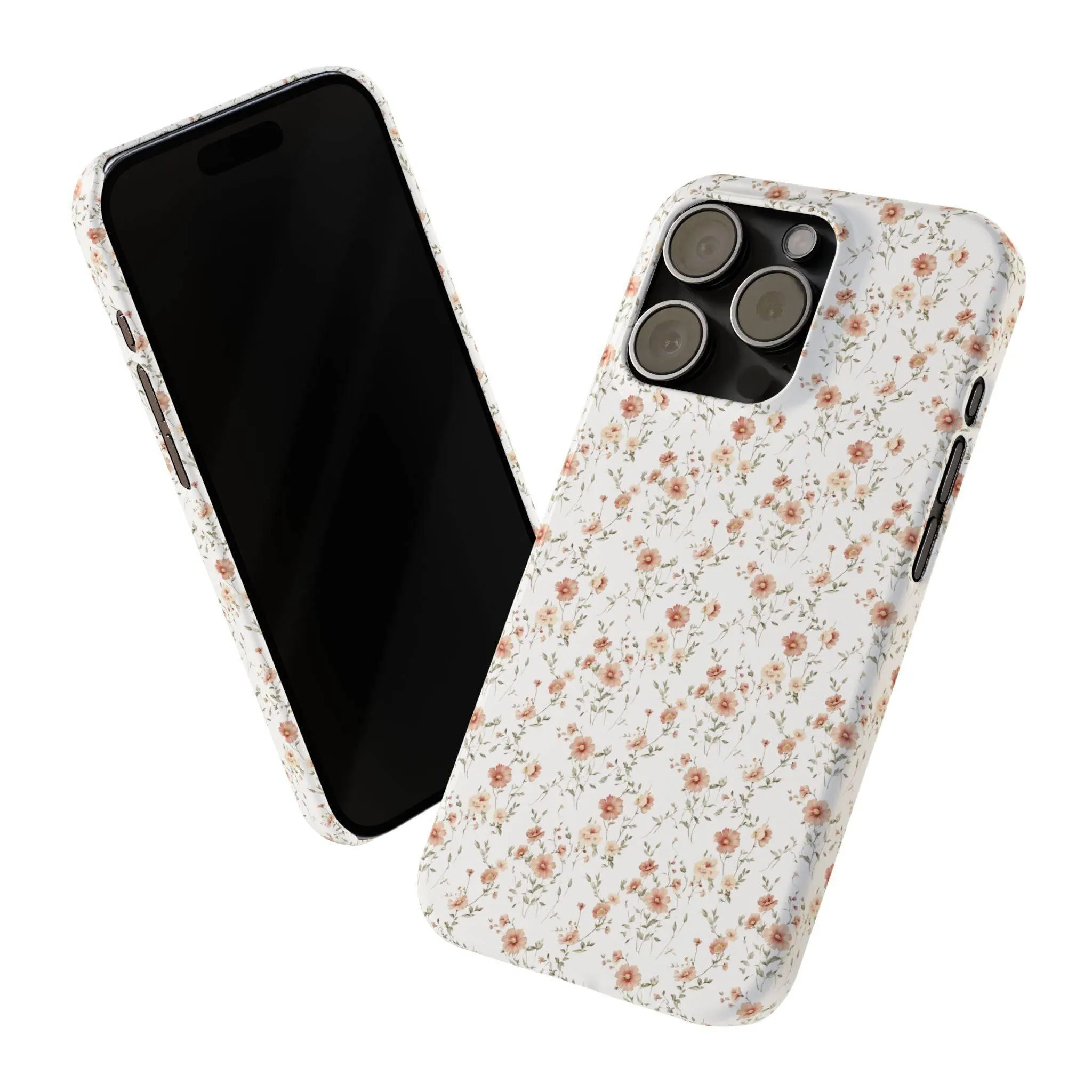 Floral Slim Phone Case