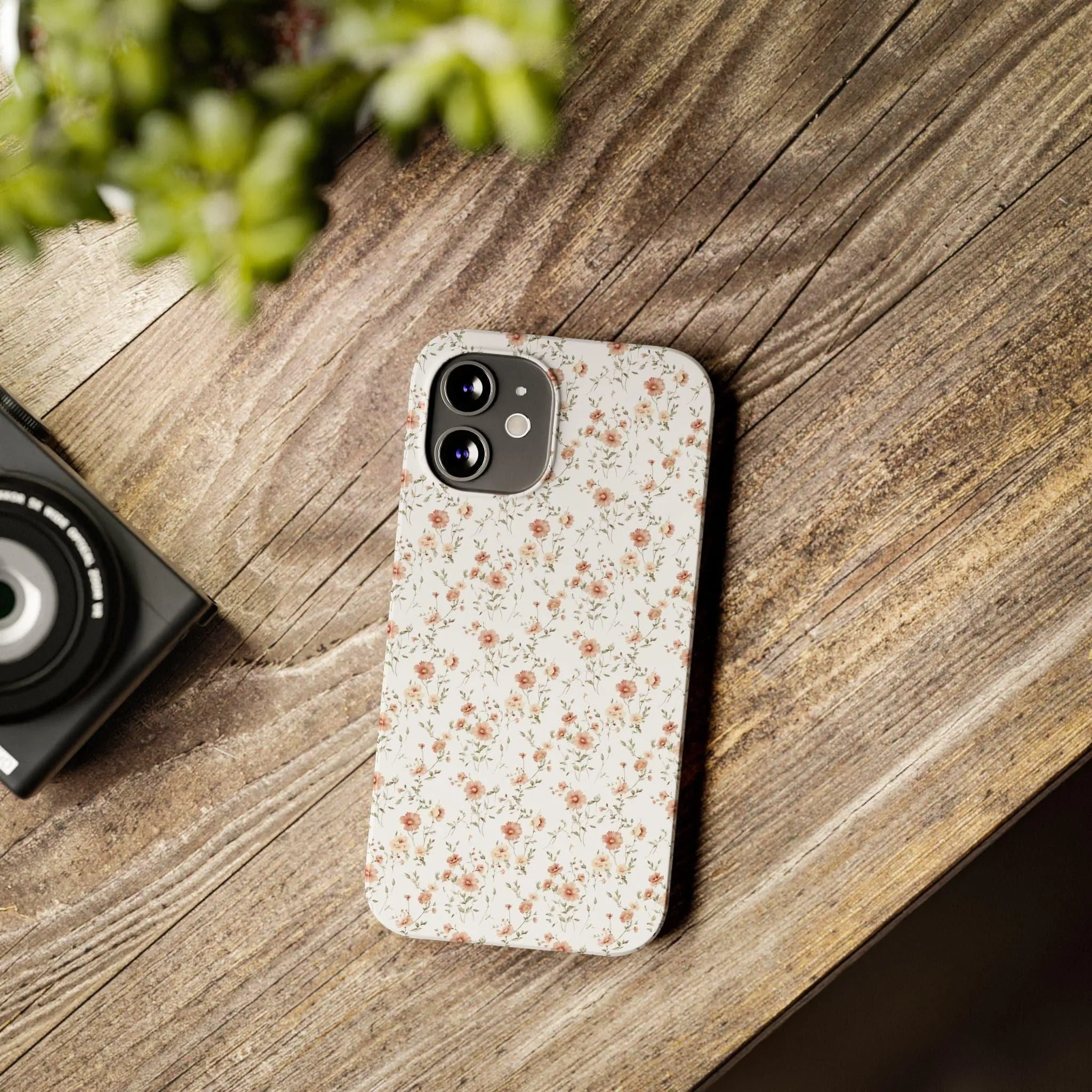 Floral Slim Phone Case