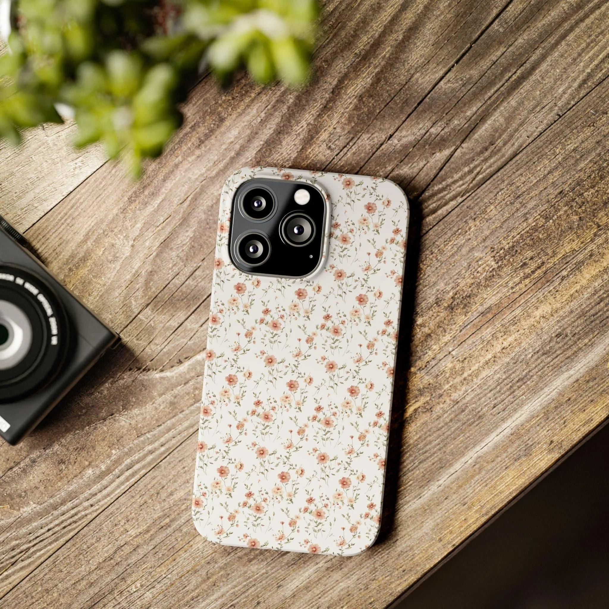 Floral Slim Phone Case