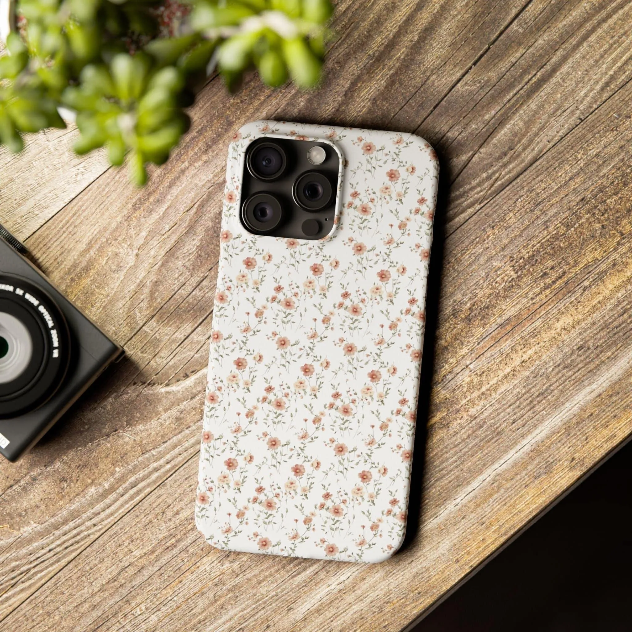 Floral Slim Phone Case