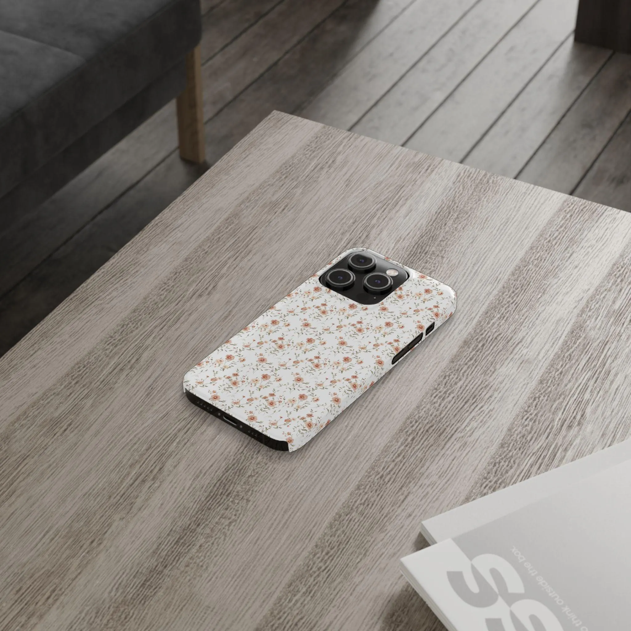 Floral Slim Phone Case