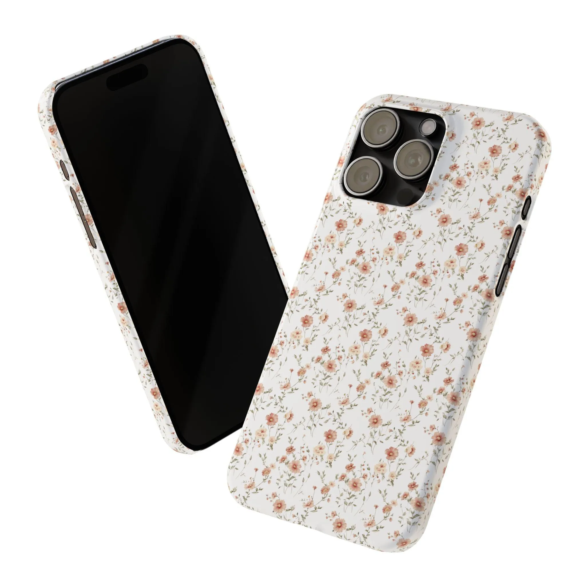 Floral Slim Phone Case