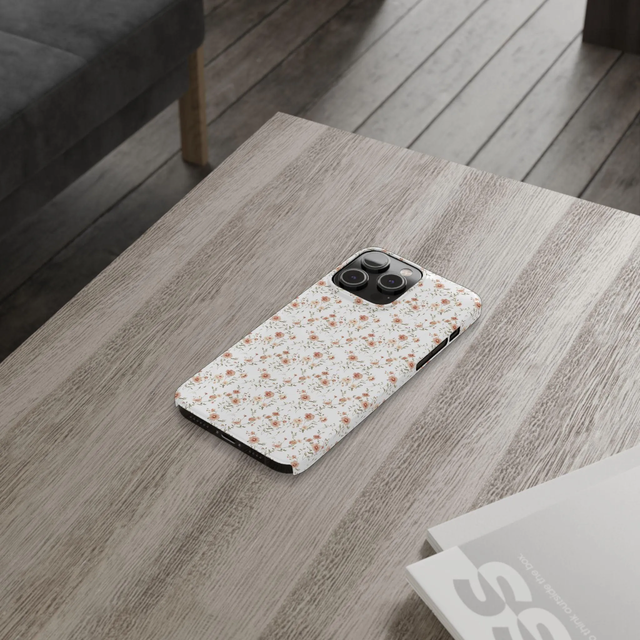 Floral Slim Phone Case