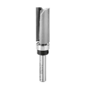 Flush Trim Plunge Router Bit | 1⁄2 Dia x 1 1⁄4 x 1⁄4" Shank with Upper BB | 45461 | 738685854617