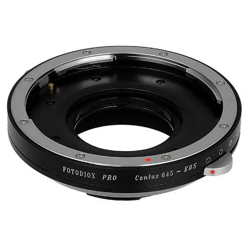 Fotodiox Pro Lens Mount Shift Adapter - Contax 645 (C645) Mount Lenses to Fujifilm Fuji X-Series Mirrorless Camera Body