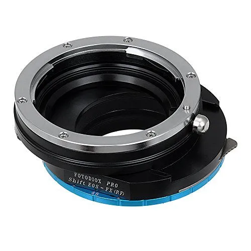 Fotodiox Pro Lens Mount Shift Adapter - Contax 645 (C645) Mount Lenses to Fujifilm Fuji X-Series Mirrorless Camera Body