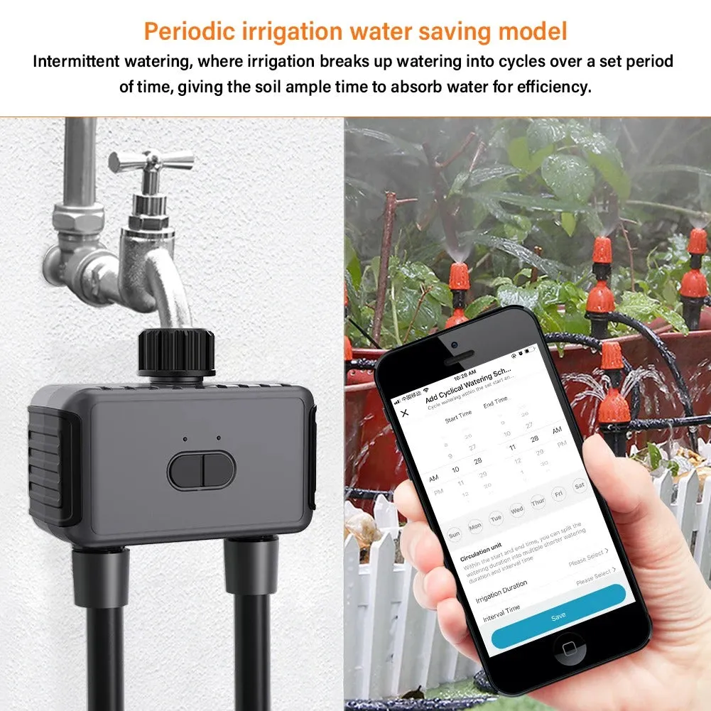 Garden Irrigation App-Controlled Automatic Timer