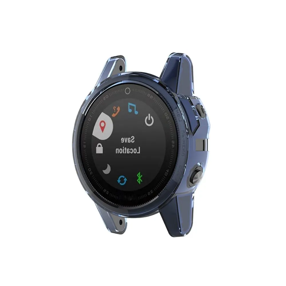 Garmin Fenix 5S / 5S Plus transparent cover - Transparent Blue