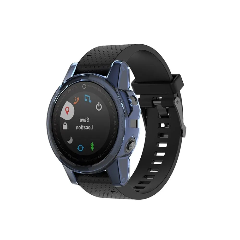 Garmin Fenix 5S / 5S Plus transparent cover - Transparent Blue