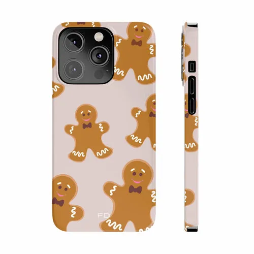 Ginger Bread Cookie Slim Case for iPhone 14 Series