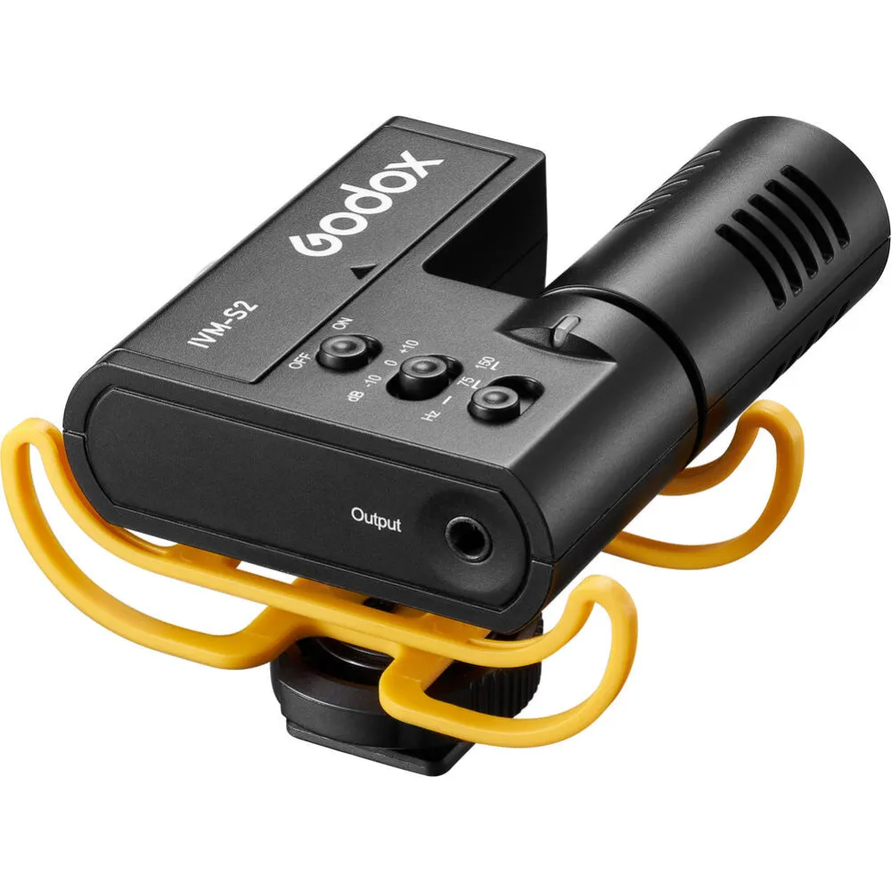 Godox IVM-S2 Camera-Mount Shotgun Microphone