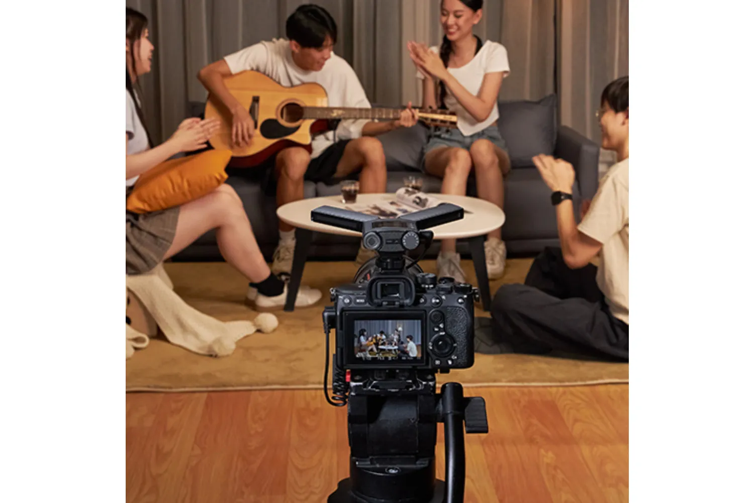 Godox IVM-S3 Camera-Mount Adjustable Dual-Cardioid Microphone