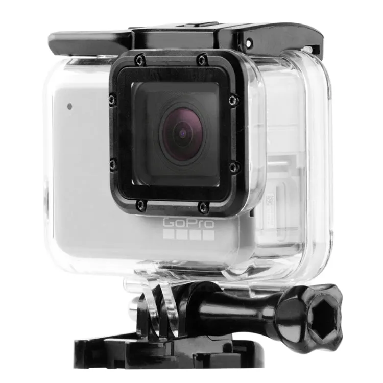 GP452 Waterproof Case   Touch Back Cover for GoPro HERO7 White / Silver