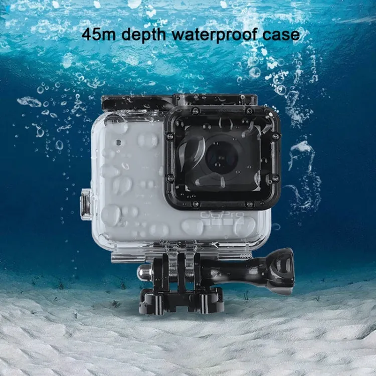 GP452 Waterproof Case   Touch Back Cover for GoPro HERO7 White / Silver