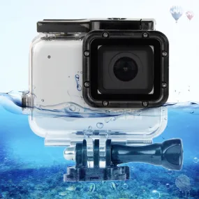 GP452 Waterproof Case   Touch Back Cover for GoPro HERO7 White / Silver