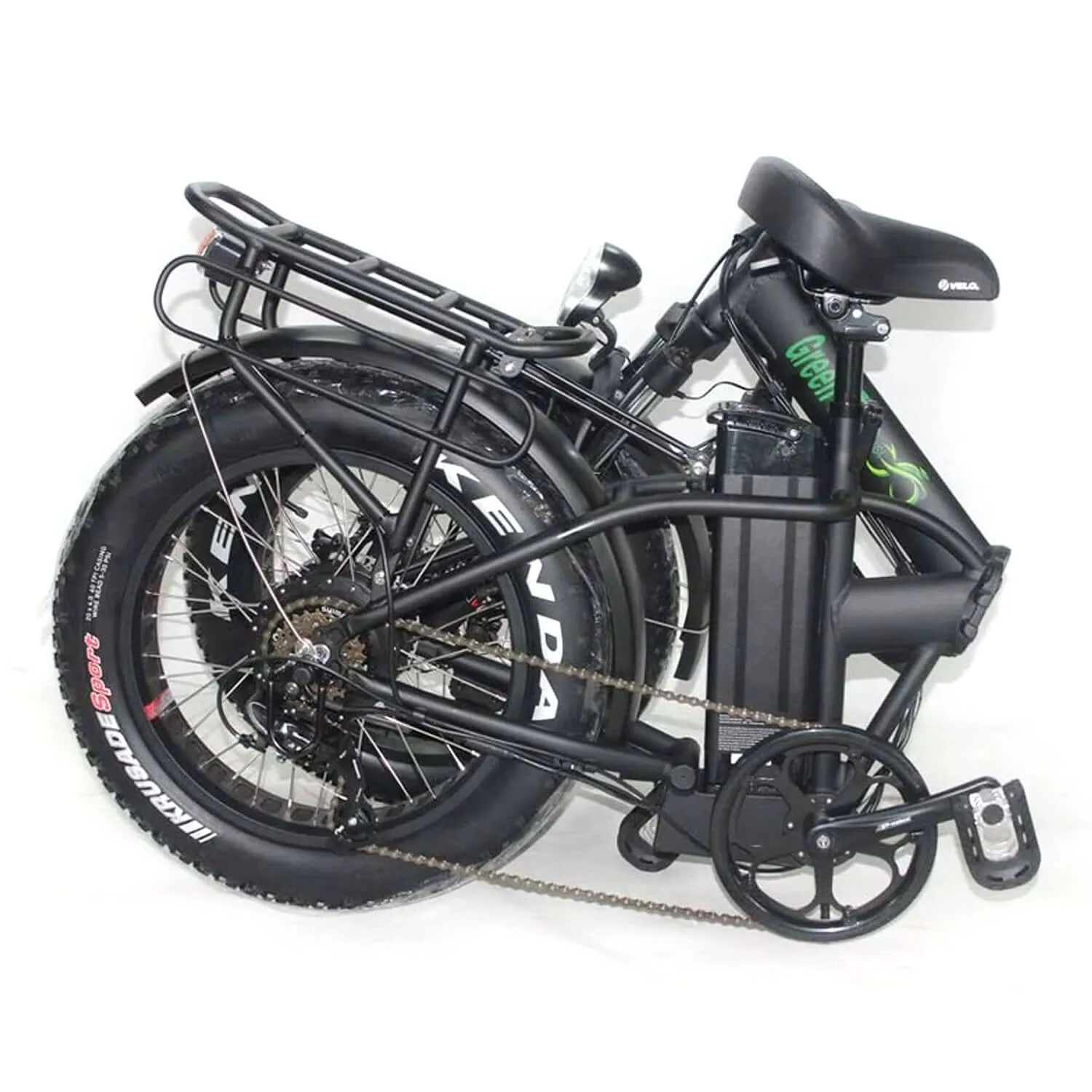 Green Bike USA GB1 Fat Tire City Folding Electric Bike