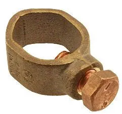 GROUND CLAMP 5/8" SOLID CAST COPPER BRONZE