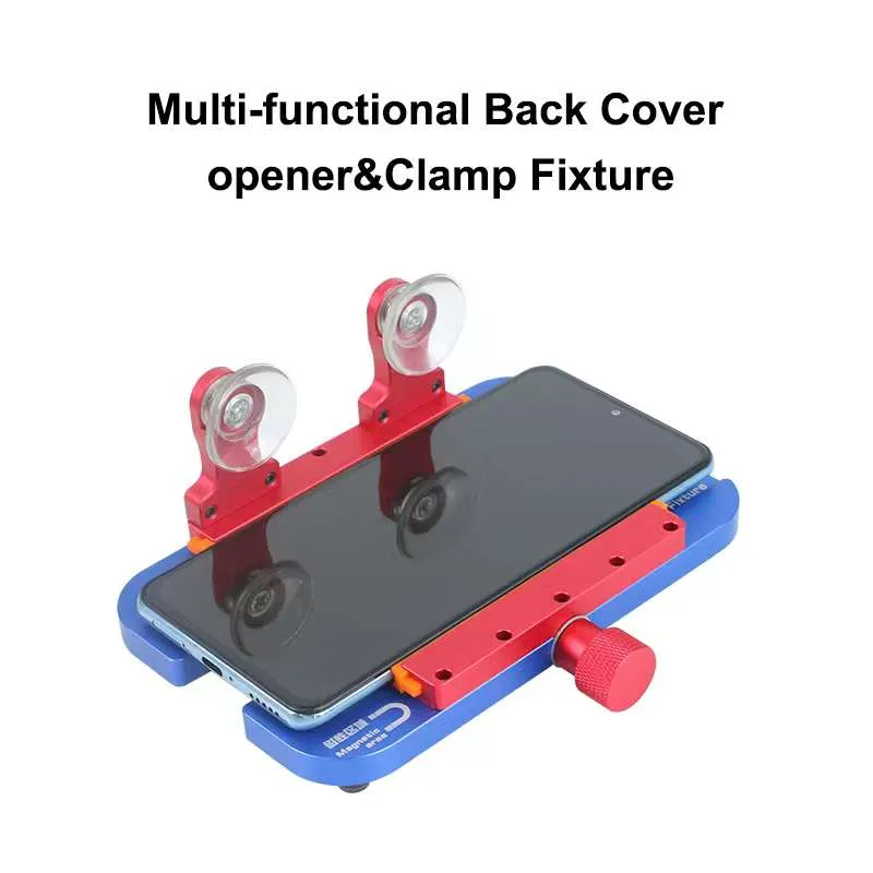 Gtoolspro GO-010 Multi-function Fixture Rear Cover Opener for iPhone Mobile Phone Disassemble Clamp Back Glass Suck Holder