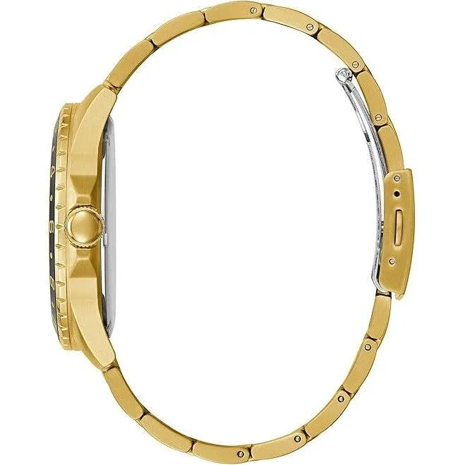 Guess Comet Gold Tone Multi-Function Gents Watch GW0220G4