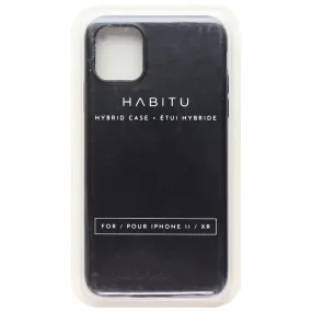 Habitu Hybrid Case for Apple iPhone 11 and iPhone XR - Black