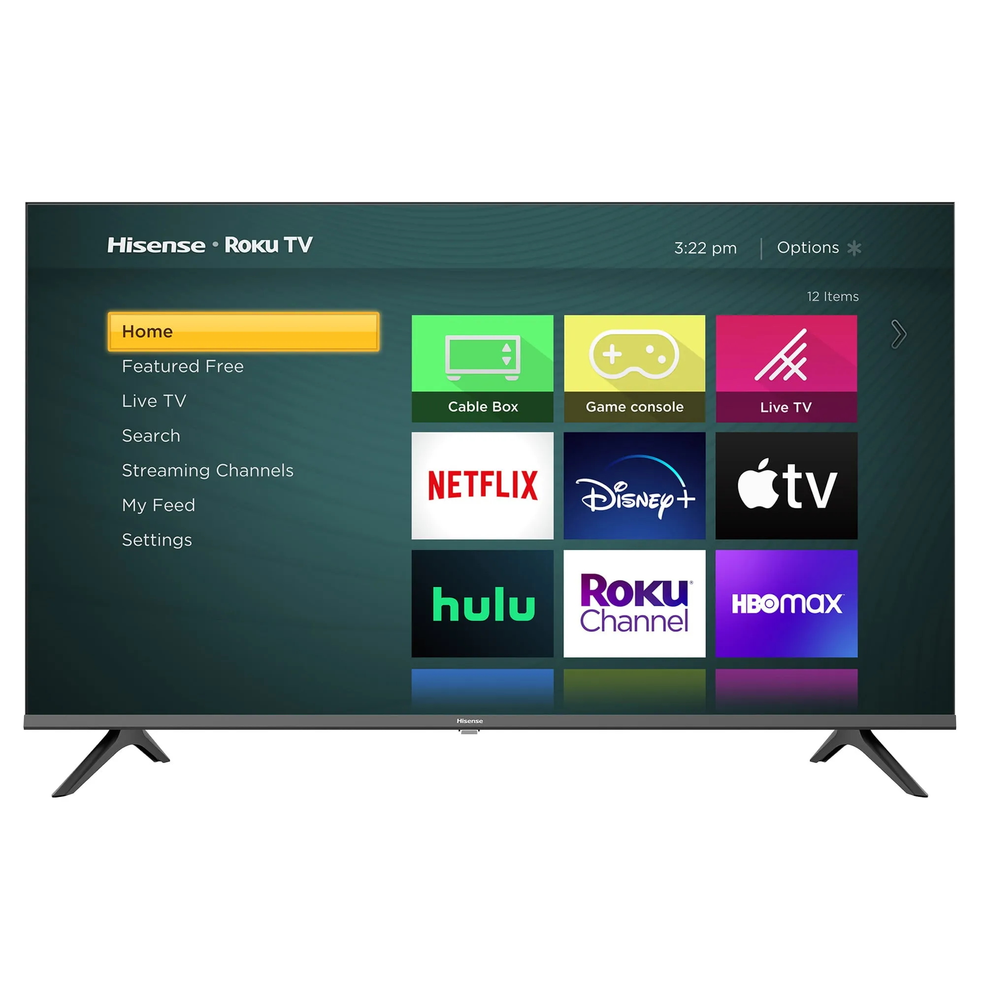 Hisense 32" Class 720P HD LED LCD Roku Smart TV H4030F Series (32H4030F3)