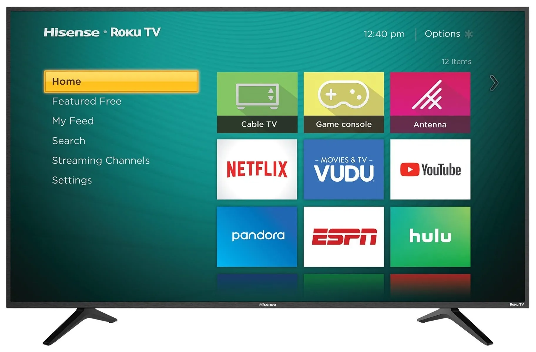 Hisense 43" Class 4K Ultra HD (2160P) HDR Roku Smart LED TV (43R6E1)