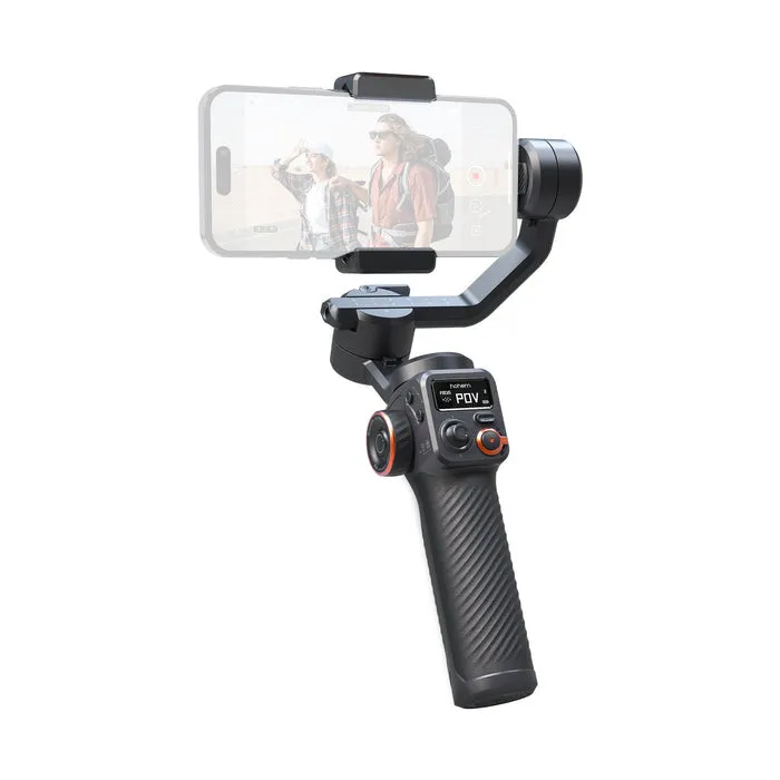 Hohem iSteady M6 and M6 Kit 3-Axis Smartphone Gimbal Stabilizer with AI Vision Sensor, iSteady 7.0 Anti-Shake Algorithm, 400g Load Capacity, 360 Degree Rotatable, Ultra Wide Angle Mode & OLED Display for Vloggers and Live-Streamers