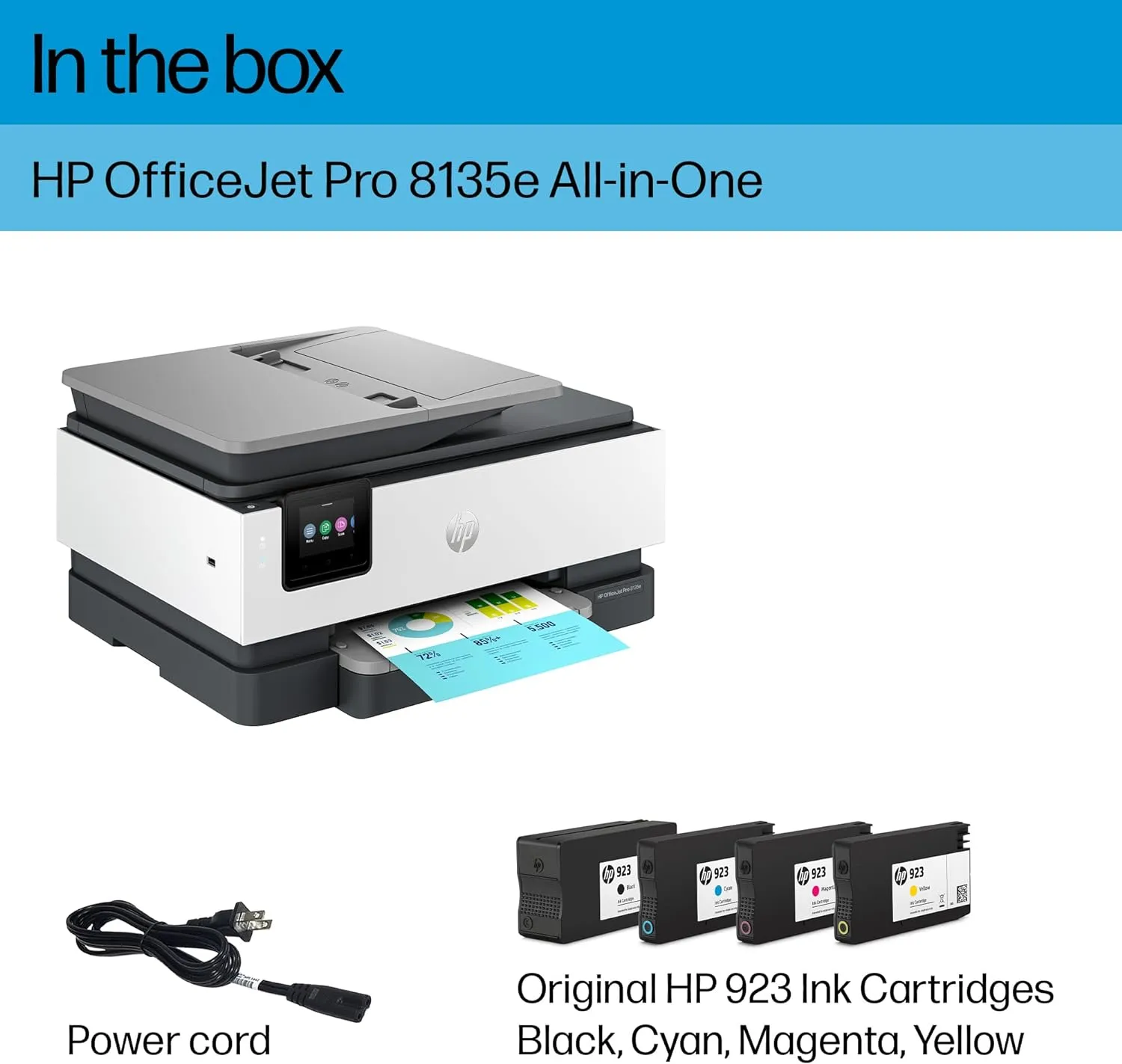 HP OfficeJet Pro 8135e All-in-One Printer